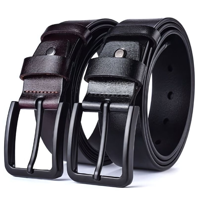 Cinto Masculino de Couro Raphaelos Royal