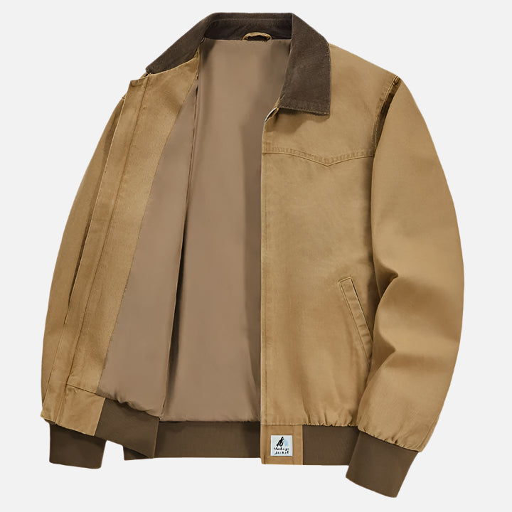 Jaqueta Bomber Vintage Masculina
