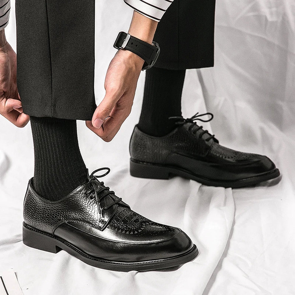 Sapato Masculino Derby Raphaelos Aranjuez - vista traseira