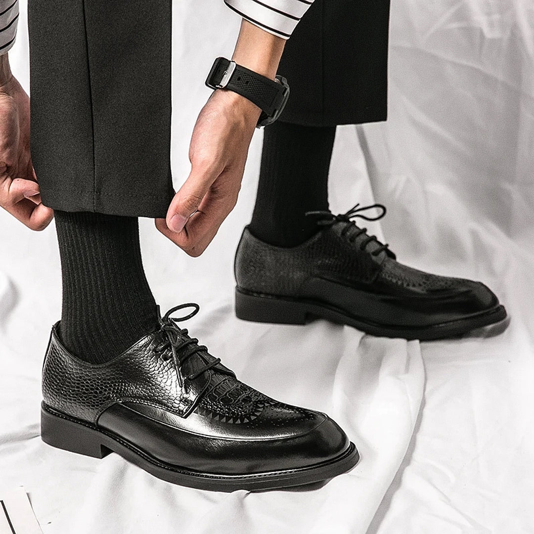 Sapato Masculino Derby Raphaelos Aranjuez - vista traseira