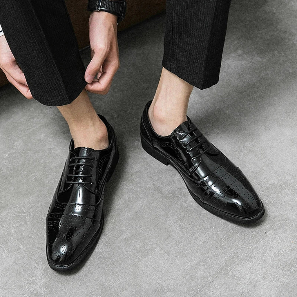 Sapato Masculino Derby Raphaelos Joseph - vista traseira