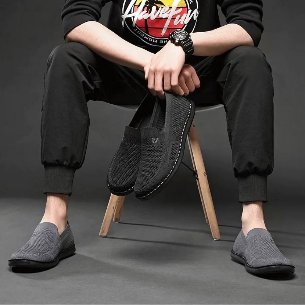 Sapato Mocassim Masculino Raphaelos Aero - detalhe