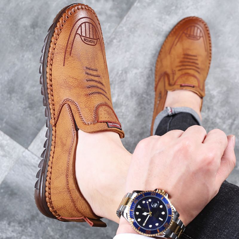 Sapato Mocassim Masculino Raphaelos Italian - vista traseira