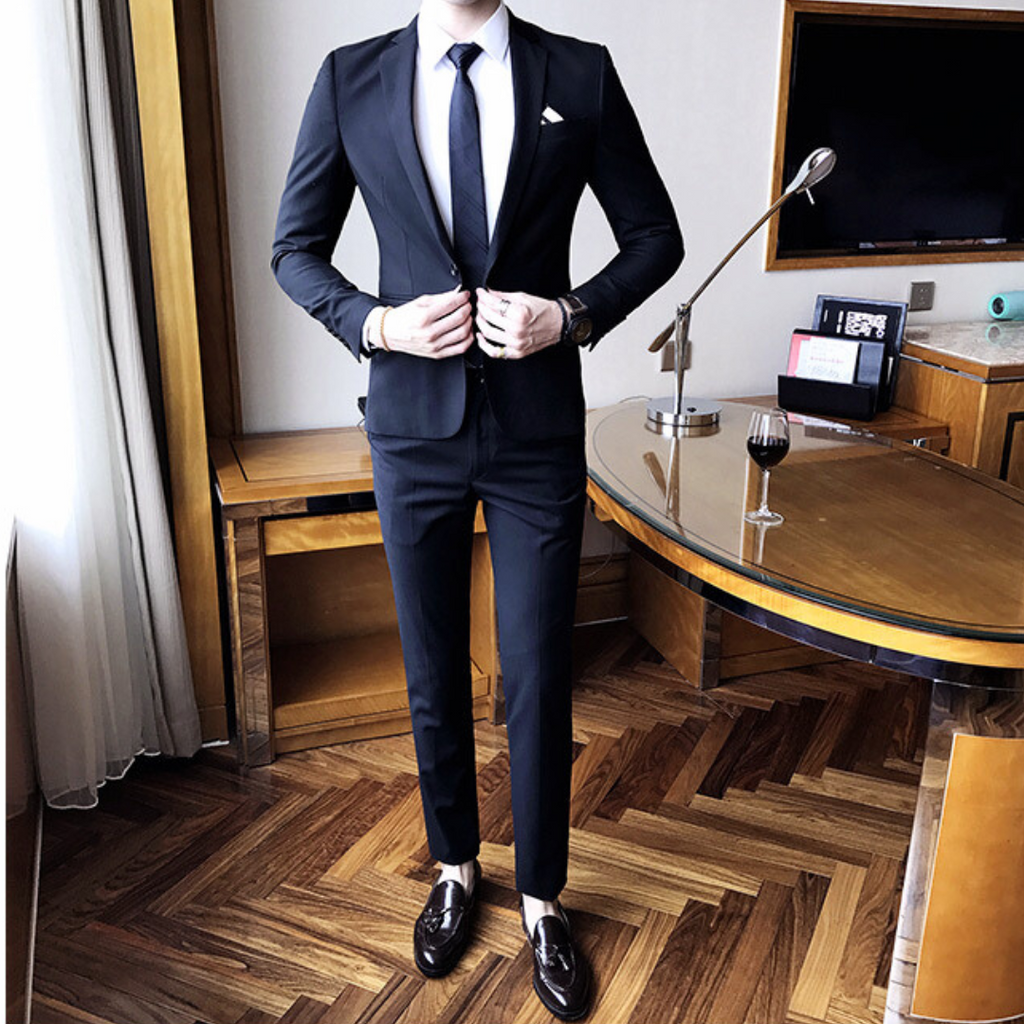 Terno Masculino Executivo em Poliviscose Raphaelos F1989