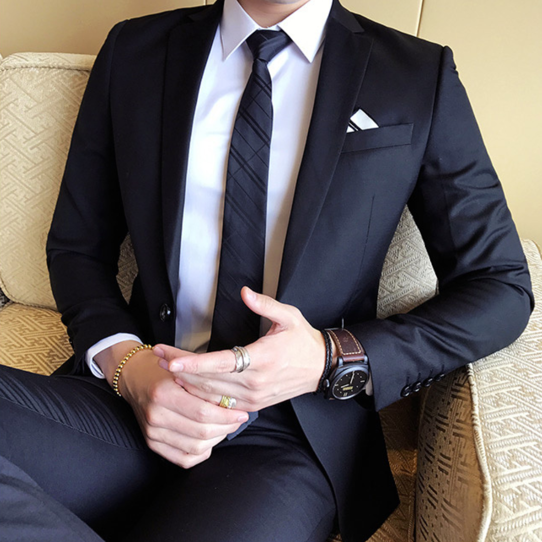 Terno Masculino Executivo em Poliviscose Raphaelos F1989