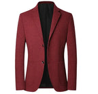 Blazer Masculino em Algodão Raphaelos B030 - vista traseira