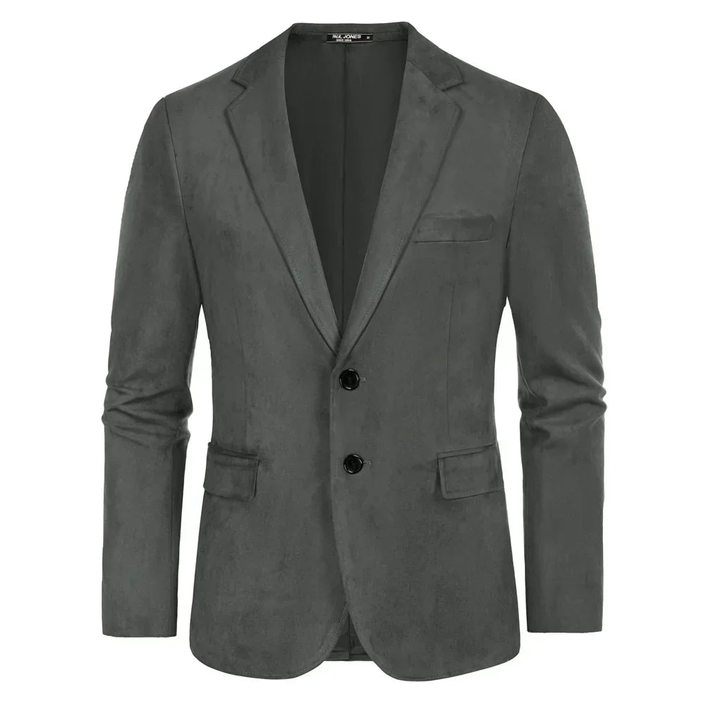 Blazer Masculino em Camurça Raphaelos B029 - vista superior
