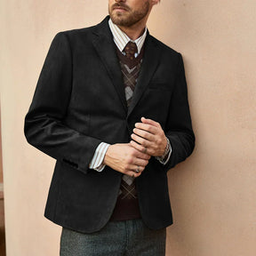 Blazer Masculino em Camurça Raphaelos B029