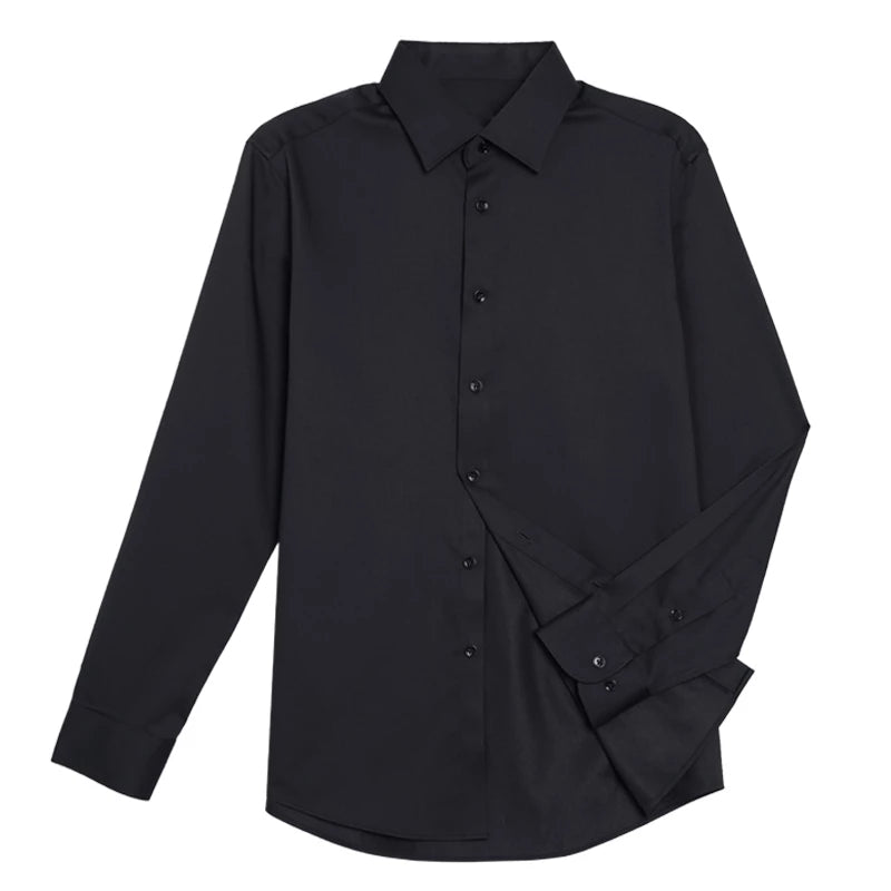 Camisa Social Masculina Manga longa Slim Fit Raphaelos