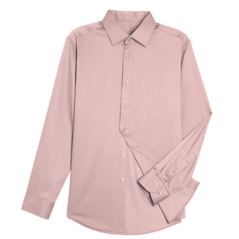 Camisa Social Masculina Manga longa Slim Fit Raphaelos