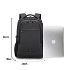 Mochila Executiva Raphaelos S084 - Notebook 17'', Impermeável e Porta USB - imagem 9