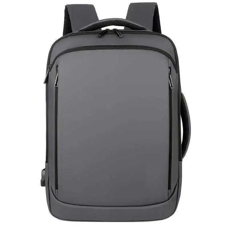 Mochila Executiva Raphaelos S086 - Notebook 15`, Impermeável e Porta USB - vista lateral
