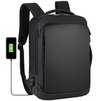 Mochila Executiva Raphaelos S086 - Notebook 15`, Impermeável e Porta USB - detalhe