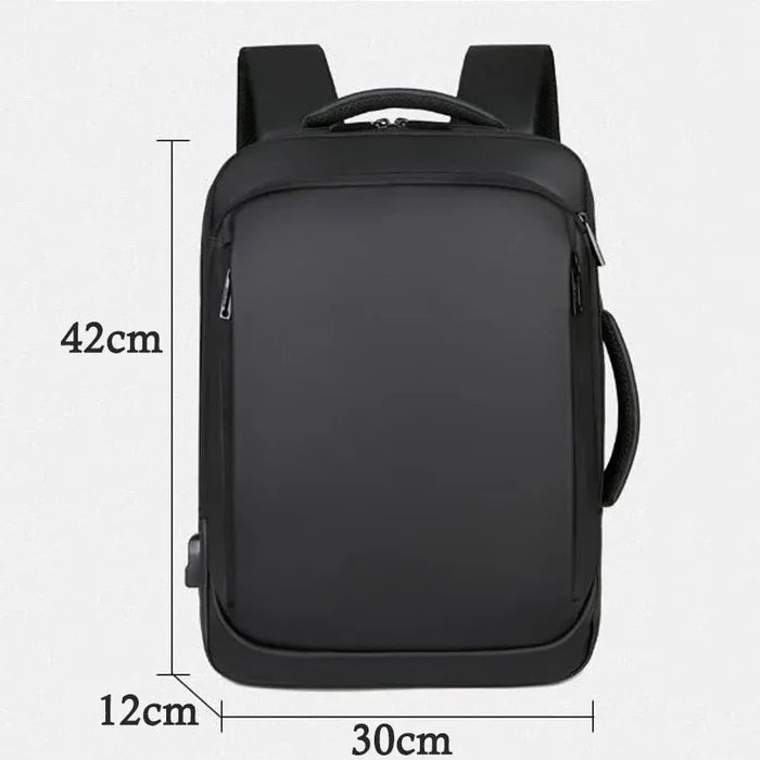 Mochila Executiva Raphaelos S086 - Notebook 15`, Impermeável e Porta USB - imagem 8