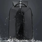 Mochila Executiva Raphaelos S087 - Notebook 14`, Expansível, Impermeável e Porta USB - detalhe