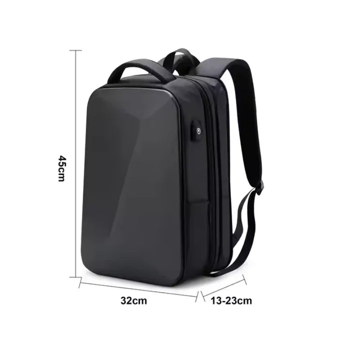 Mochila Executiva Raphaelos S087 - Notebook 14`, Expansível, Impermeável e Porta USB - imagem 7