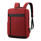 Mochila Executiva Raphaelos S088  - Notebook 15`, Porta USB - vista lateral
