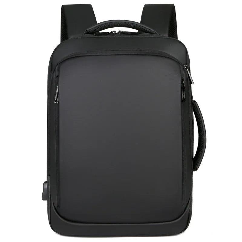 Mochila Executiva Raphaelos S086 - Notebook 15`, Impermeável e Porta USB - vista frontal