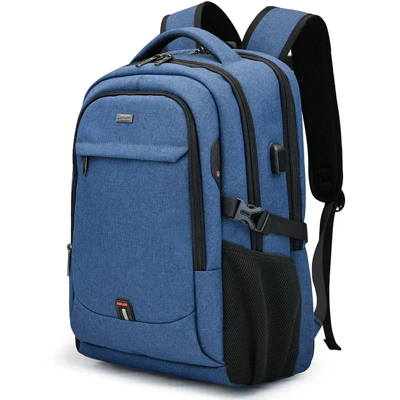 Mochila Executiva Raphaelos S084 - Notebook 17'', Impermeável e Porta USB