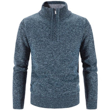 Suéter Masculino Gola Bordado Meio Zíper Raphaelos S181