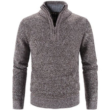 Suéter Masculino Gola Bordado Meio Zíper Raphaelos S181