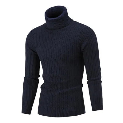 Suéter Masculino Pullover de Gola Alta Raphaelos S177 - vista frontal