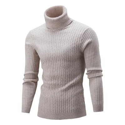 Suéter Masculino Pullover de Gola Alta Raphaelos S177