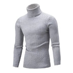 Suéter Masculino Pullover de Gola Alta Raphaelos S177 - detalhe