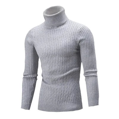 Suéter Masculino Pullover de Gola Alta Raphaelos S177 - detalhe