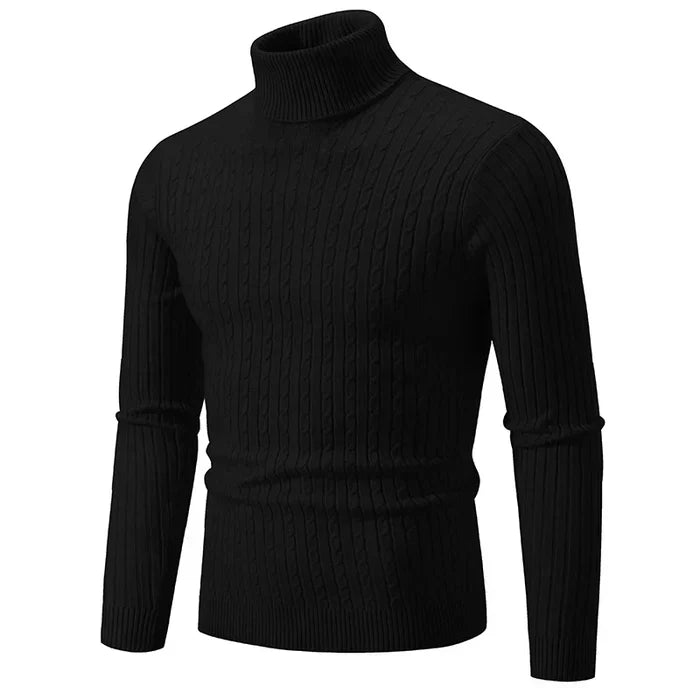 Suéter Masculino Pullover de Gola Alta Raphaelos S177 - vista traseira