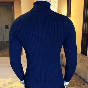 Suéter Masculino Pullover de Gola Alta Raphaelos S177