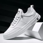 Tênis Masculino em Couro Raphaelos T417 - vista lateral