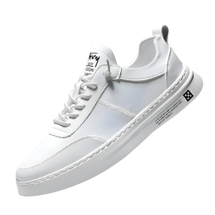 Tênis Masculino em Couro Raphaelos T417 - vista frontal