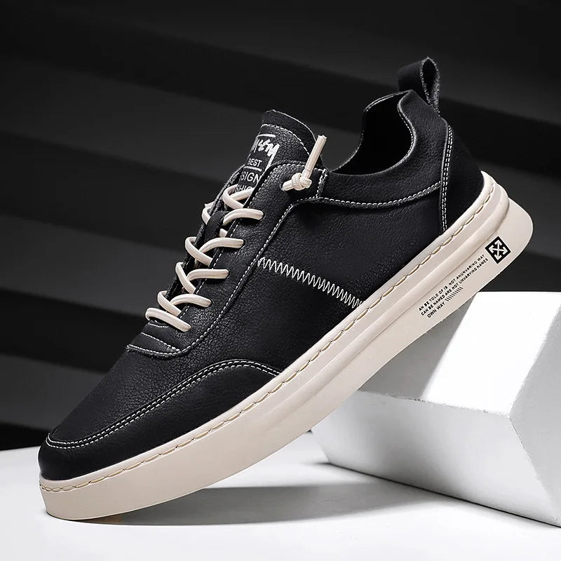 Tênis Masculino em Couro Raphaelos T417